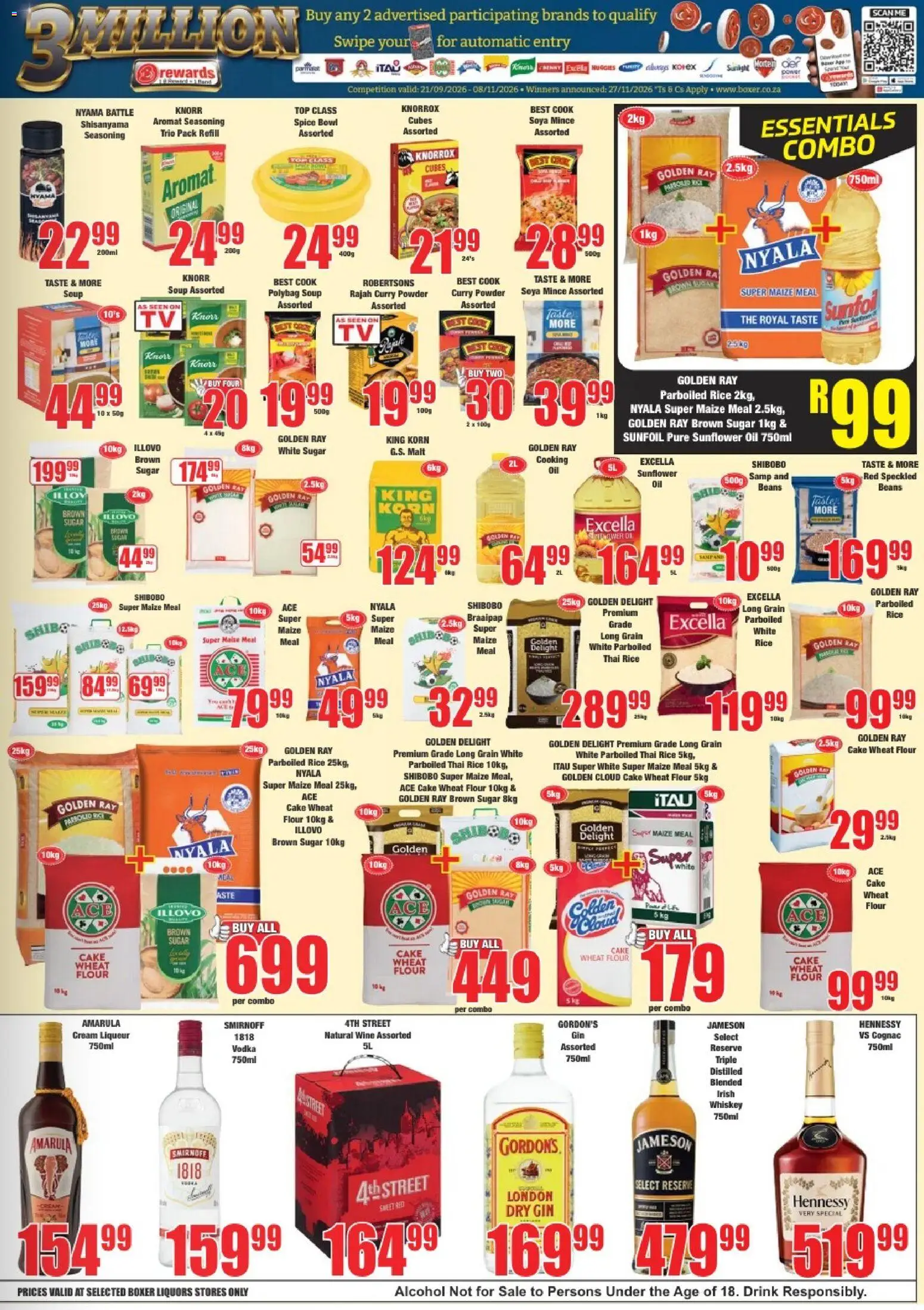 New Boxer catalogue – valid from 22/10/2026 | Page: 9 | Products: Bowl, Maize meal, Oil, Soup