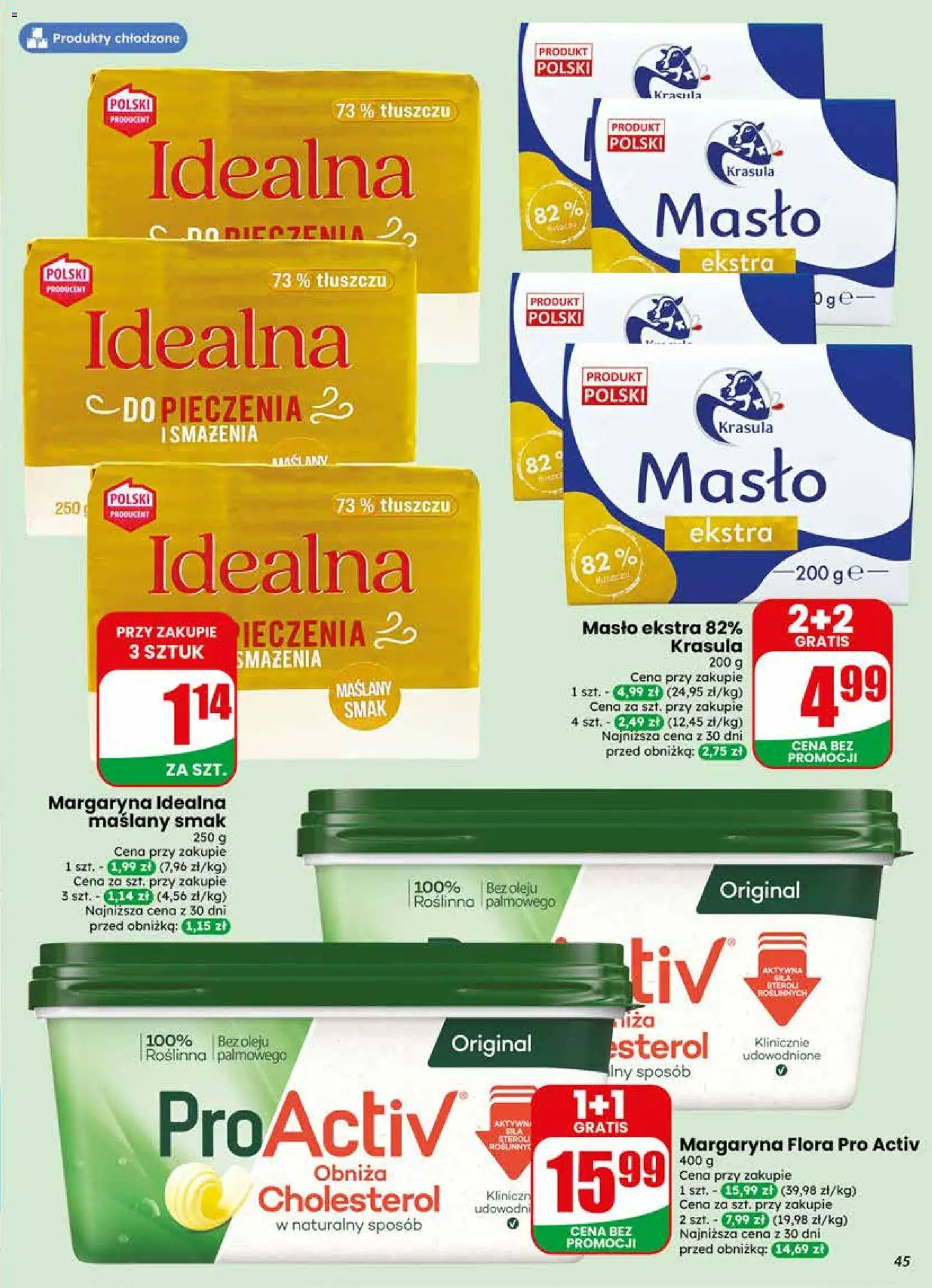 Dino gazetka od 13.05.2026 | Strona: 45 | Produkty: Margaryna, Masło