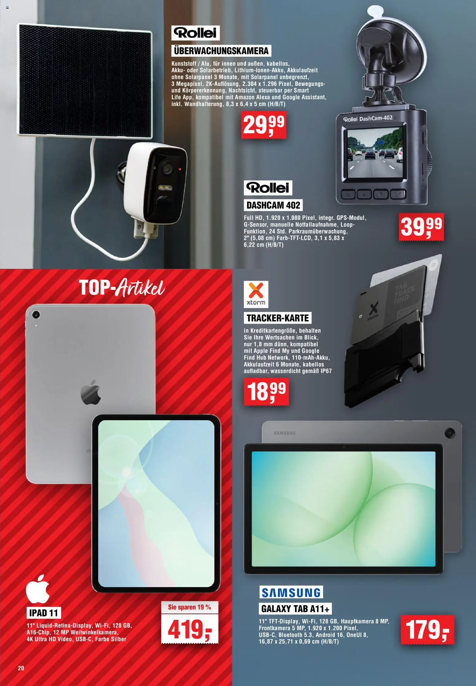 Handelshof Prospekt – gültig ab 01.10.2026 | Seite: 20 | Produkte: Ipad, Samsung, Apple