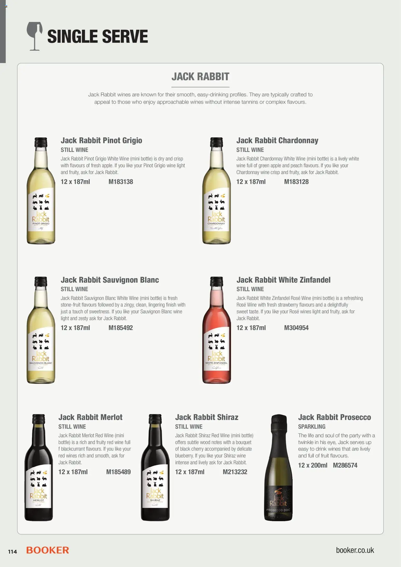 {H1} | Page: 114 | Products: Red wine, Rosé wine, Apple, Wine