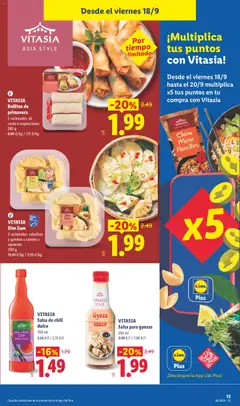 Vista previa VITASIA Carne de cerdo cocida en salsa, Carne de cerdo cocida en salsa de jengibre al estilo japonés. válido desde el 14/09/2026 | Página: 43