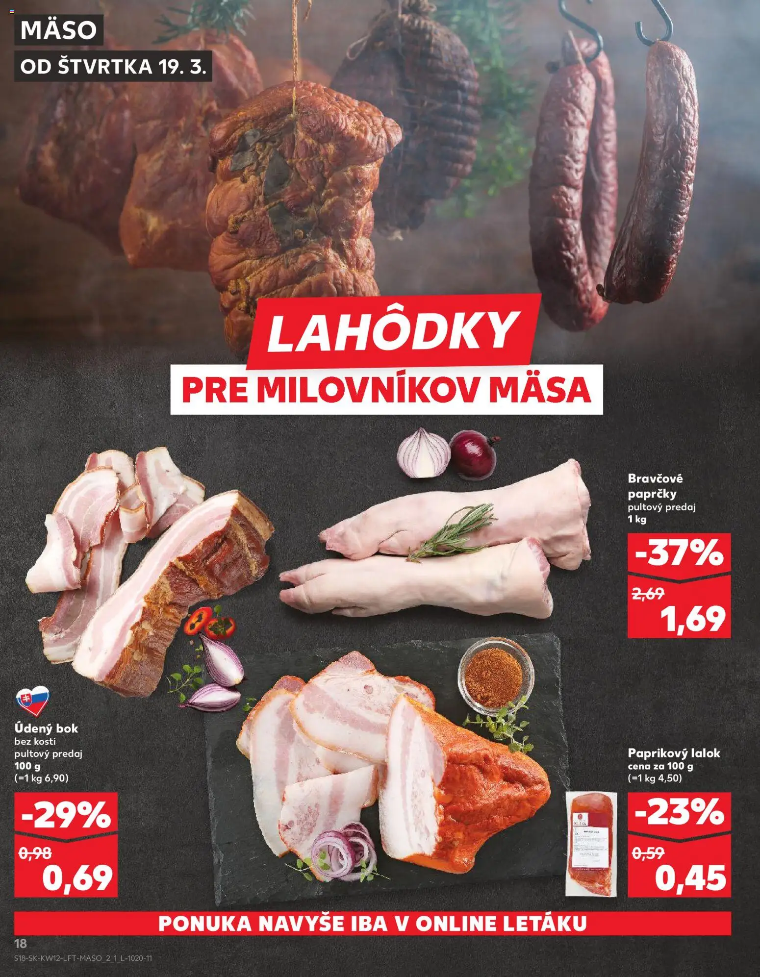 Nové Kaufland akcie – leták je platný od 19.03.2026 | Strana: 18