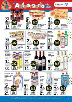 Vista previa E.Leclerc Ciudad Real válido desde el 26.05.2026 | Página: 3 | Productos: Jabón, Berberechos, Suavizante, Lavavajillas