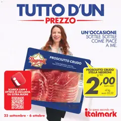 Anteprima del volantino Italmark volantino valido a partire dal 23/09/2026