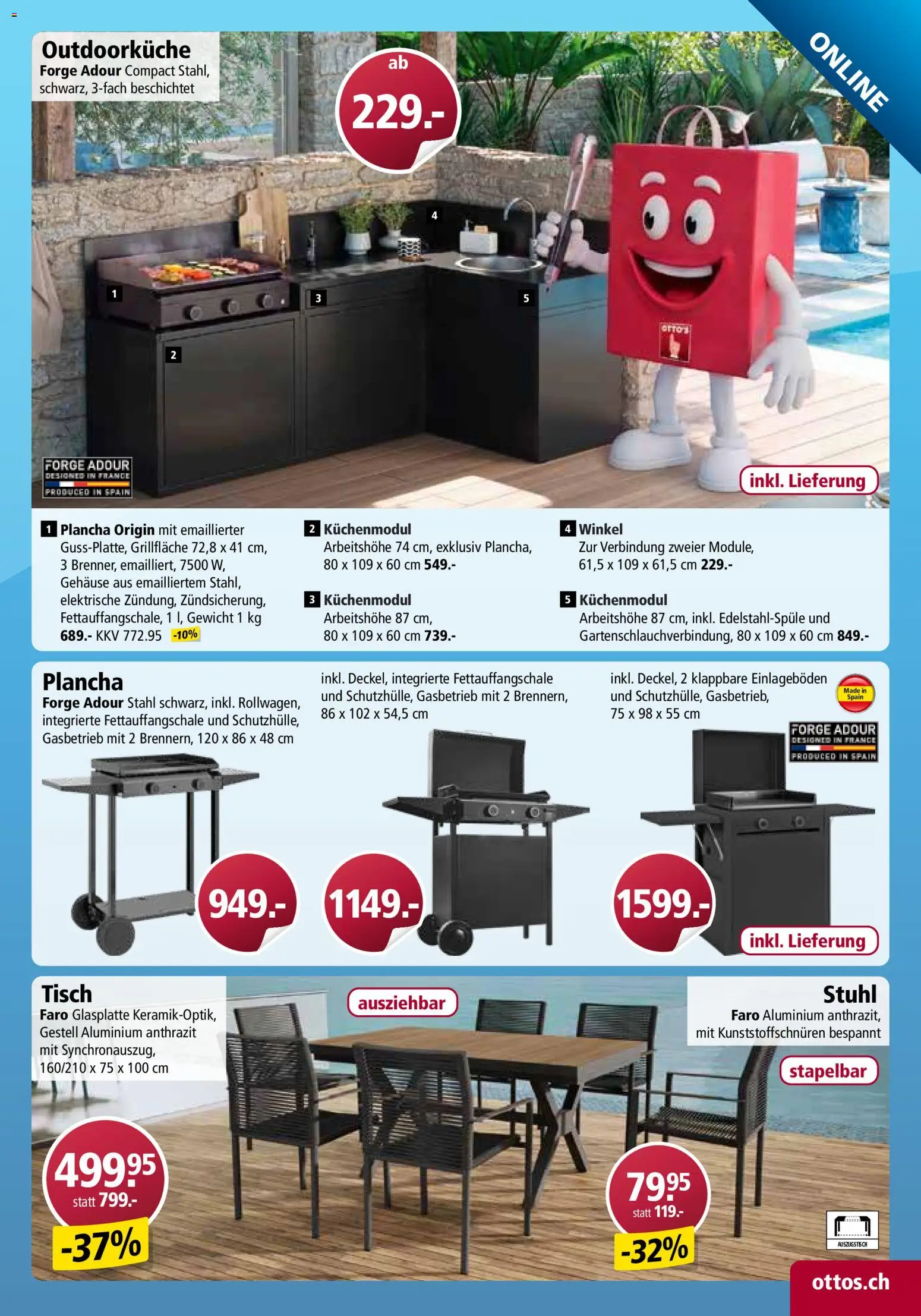 Otto's aktionen Online – gültig ab 16.05.2026 | Seite: 31 | Produkte: Tisch, Stuhl, Gewicht