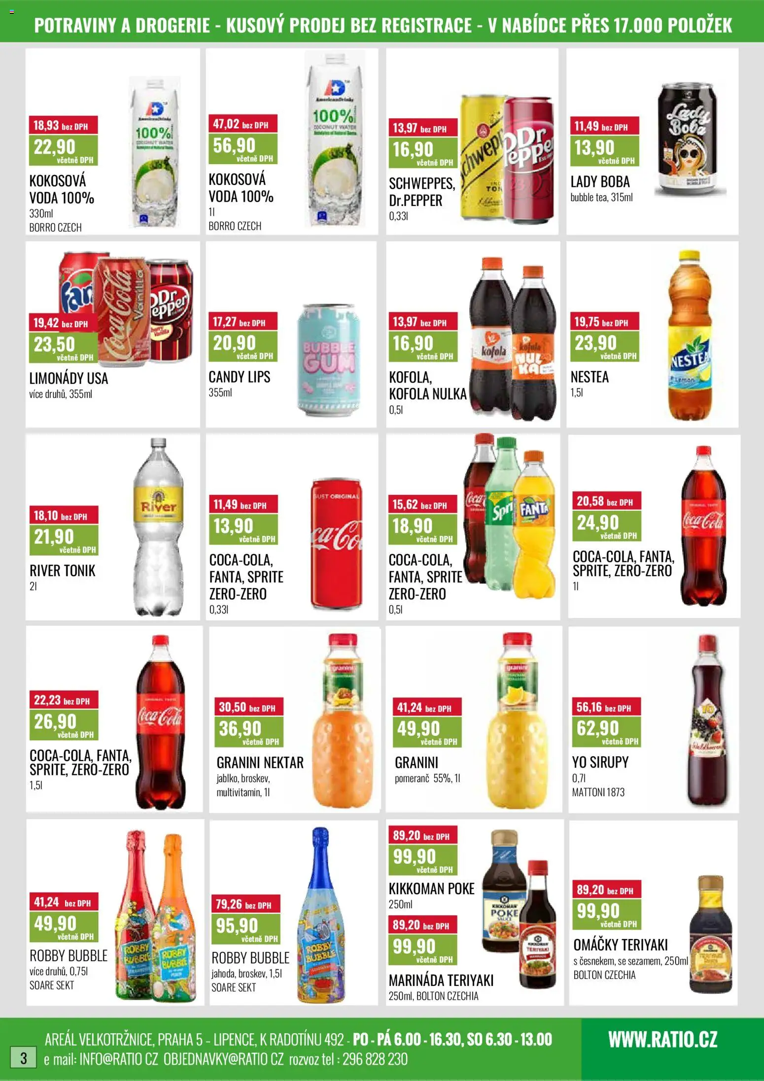 Ratio leták od 01.08.2026 | Strana: 4 | Produkty: Nestea, Fanta, Kofola, Drogerie