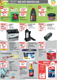 Náhled letáku Globus leták od 08.07.2026 | Strana: 43 | Produkty: Primalex Polar, Globus, Fólie, Hydraulický zvedák