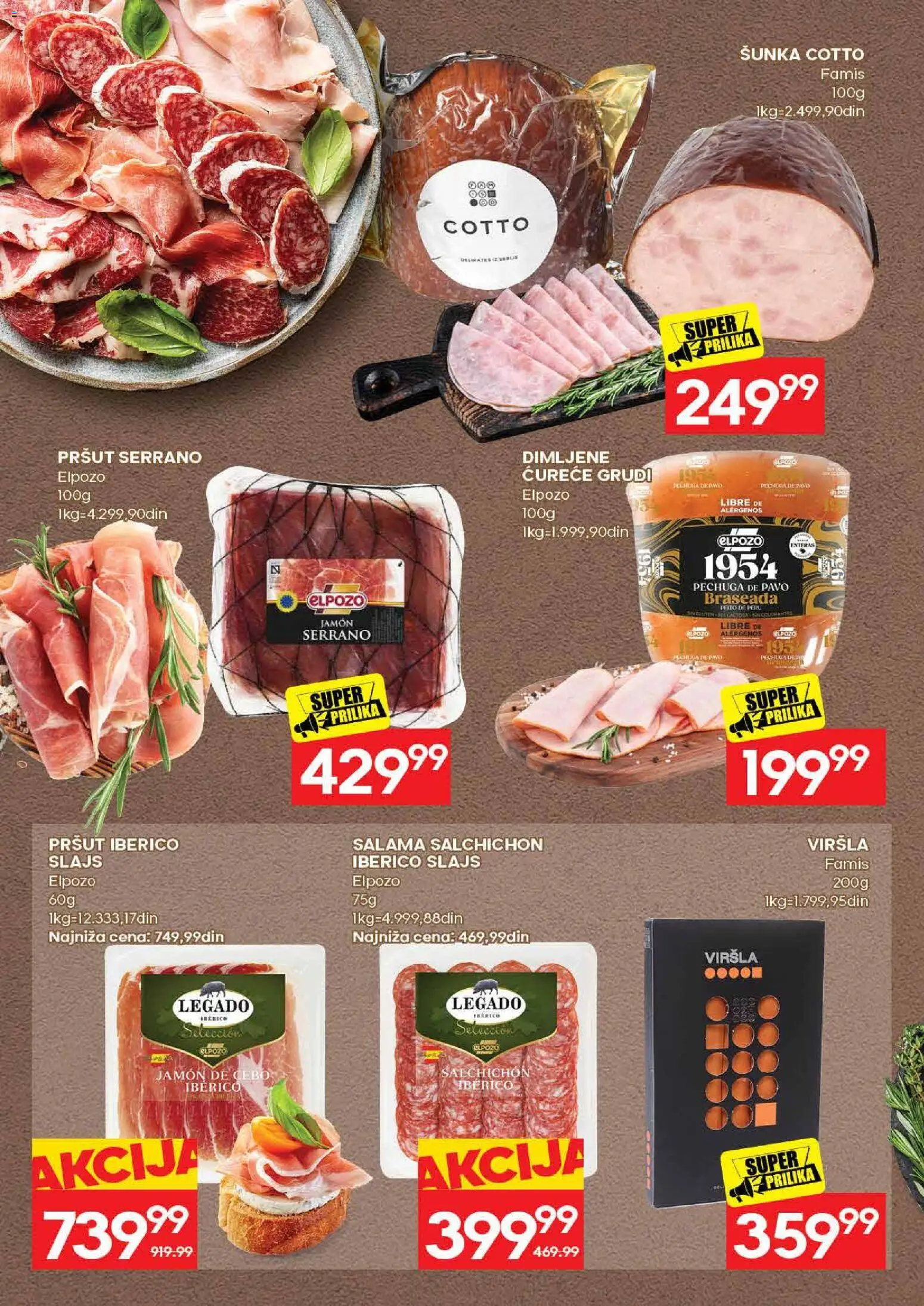 Mercator katalog - važi od 17.08.2026 | Strana: 14 | Proizvode: Pršut, Salama