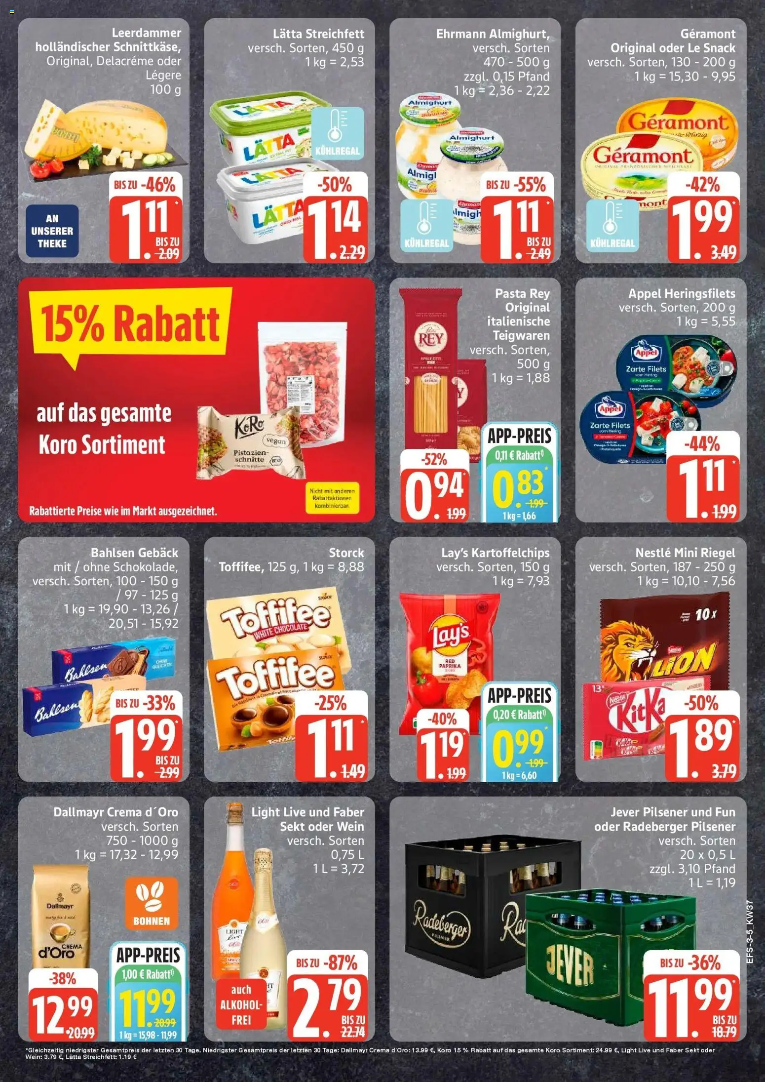 Edeka Prospekt Ostseebad Prerow (ab 07.09.2026) » Angebote Online | Seite: 3 | Produkte: Sekt, Pistazien, Dallmayr, Wein