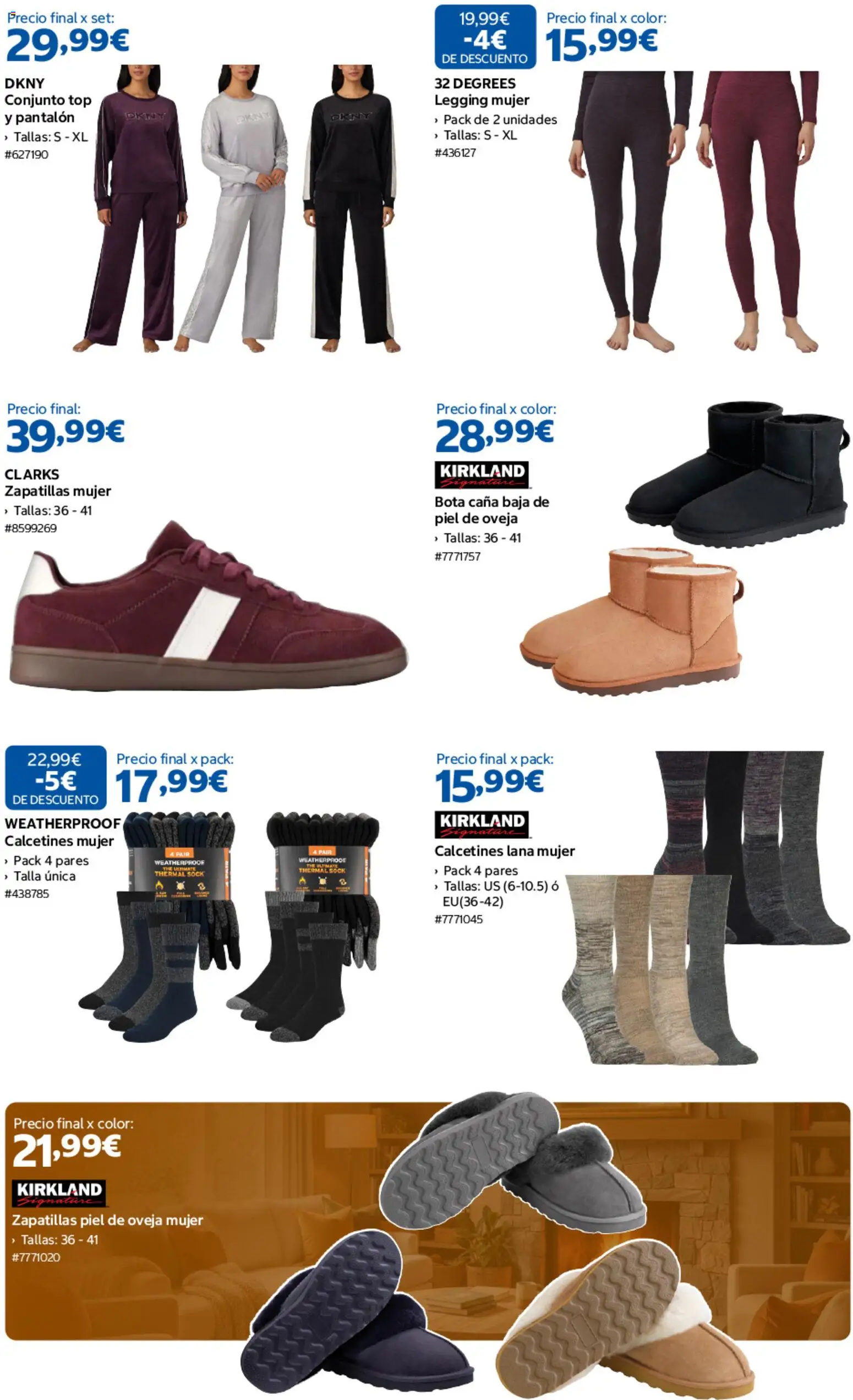 Costco Moda otoňo │ válido desde el 10/10/2026 | Página: 3 | Productos: Zapatillas, Calcetines