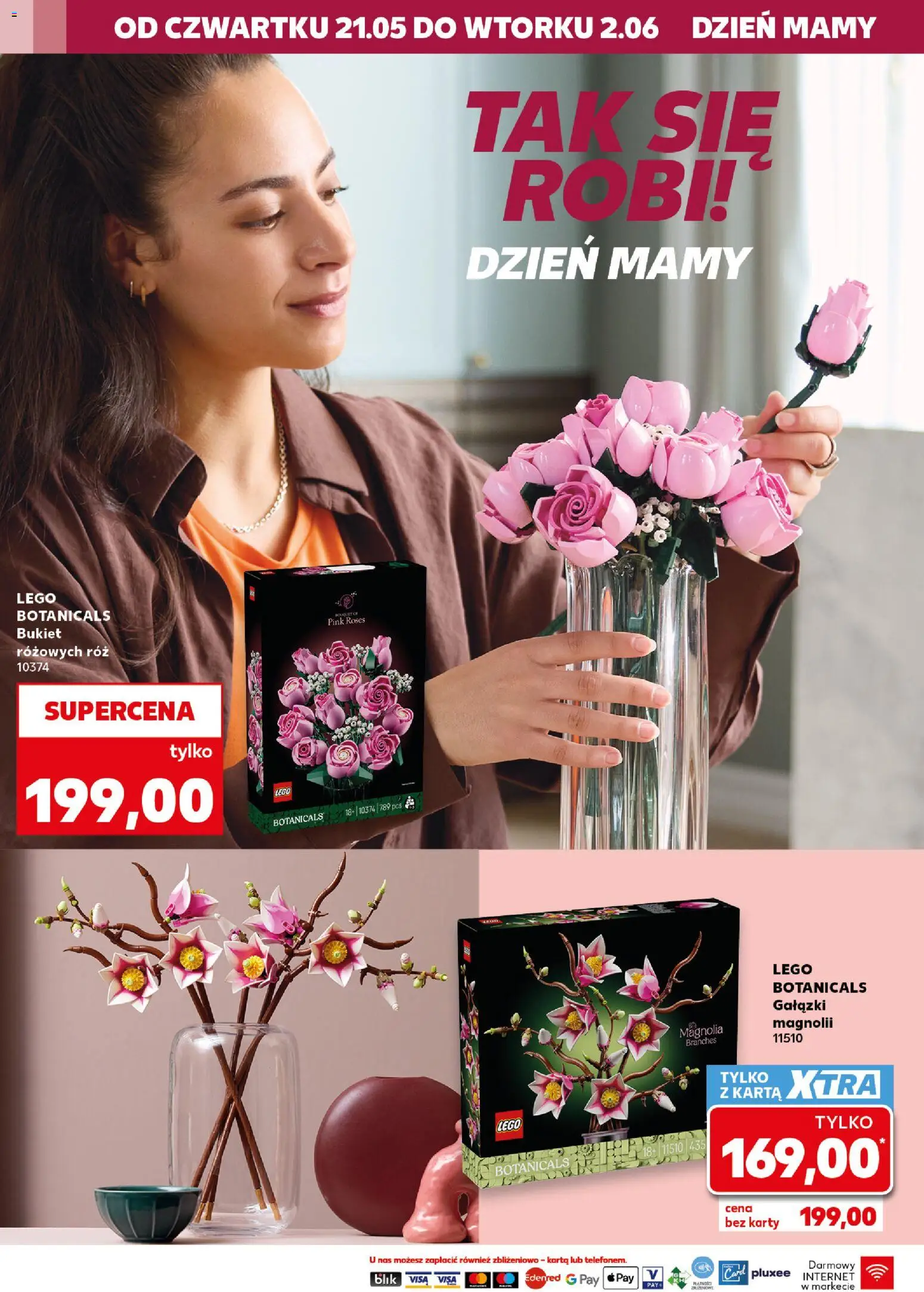 Kaufland Polsko leták - Złap okazje od 21.05.2026 | Strana: 2 | Produkty: LEGO, Karty