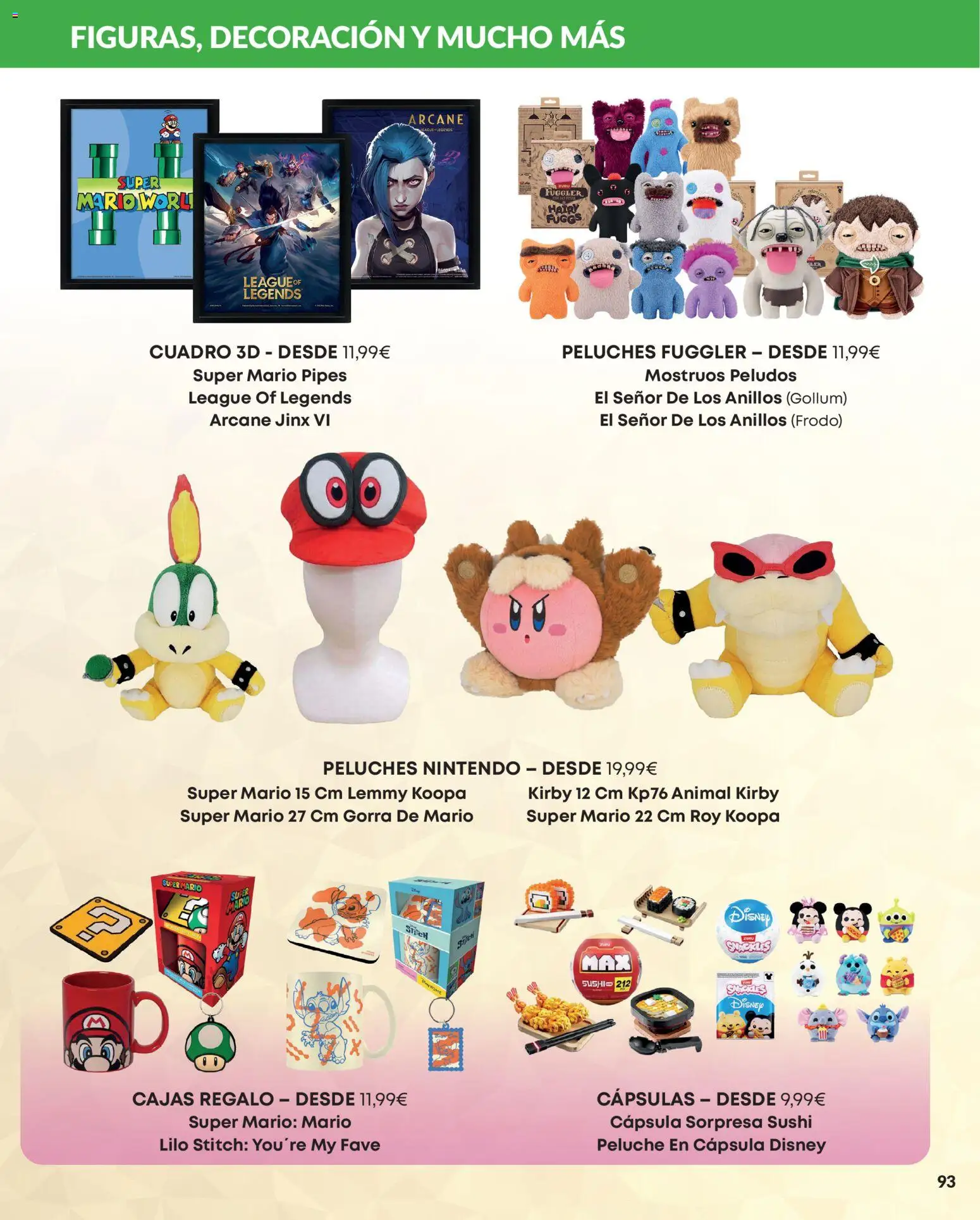 Game folleto │ válido desde el 10/12/2025 | Página: 17 | Productos: Nintendo, Peluches, Sushi, Decoración
