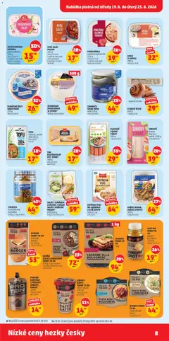 Náhled letáku TOFU natural, uzené 200/180 g, Tofu natural, uzené 200/180 g od 19.08.2026 | Strana: 8
