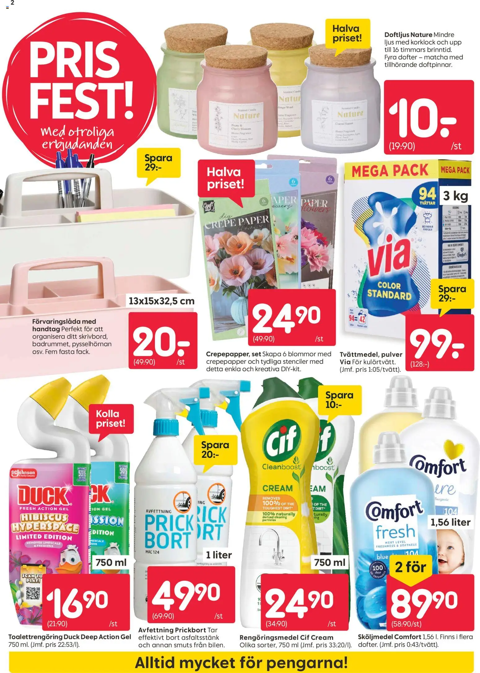 Rusta erbjudanden från 09/03/2026 > reklamblad