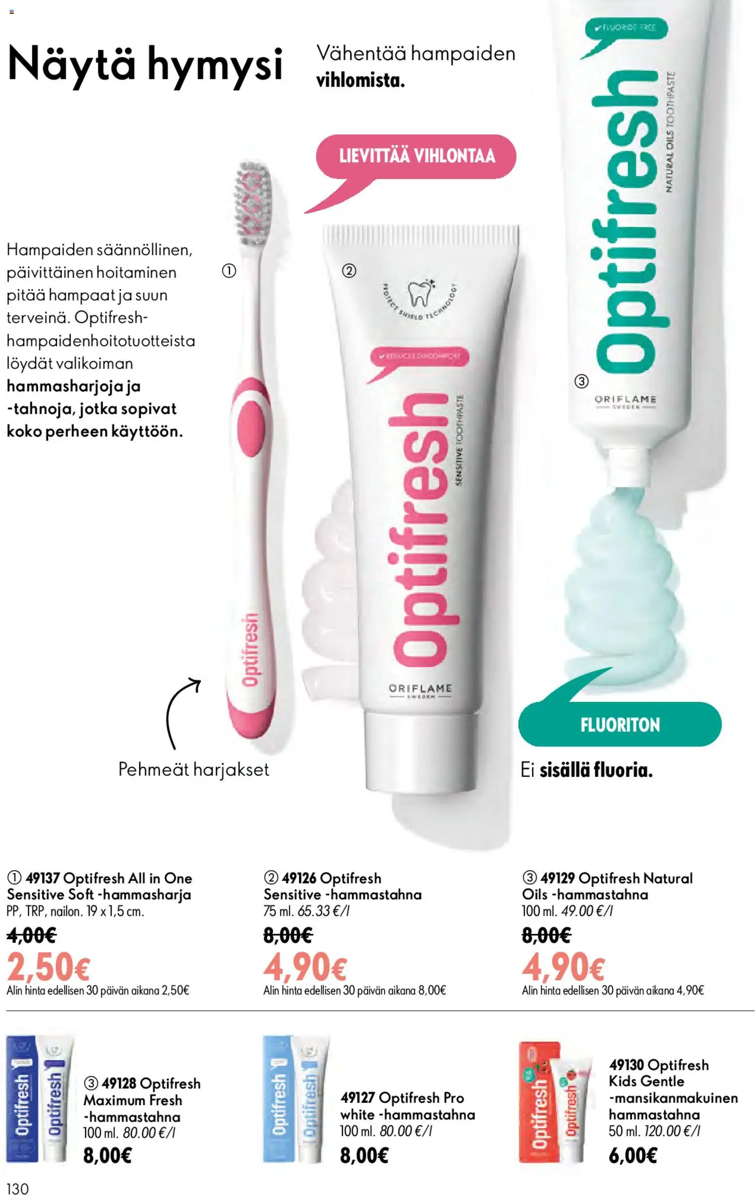 Oriflame - Esite 10 – voimassa 15/07/2026 alkaen | Sivu: 130