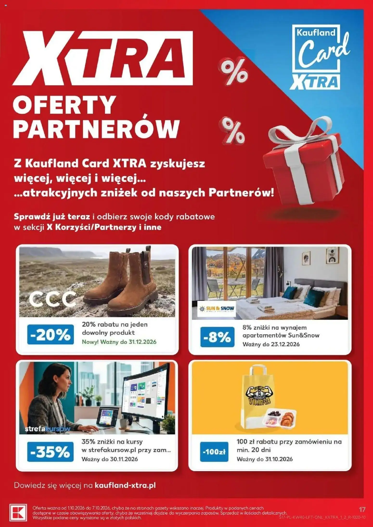 Kaufland gazetka od 01.10.2026 - od jutra PDF | Strona: 17 | Produkty: Gazety