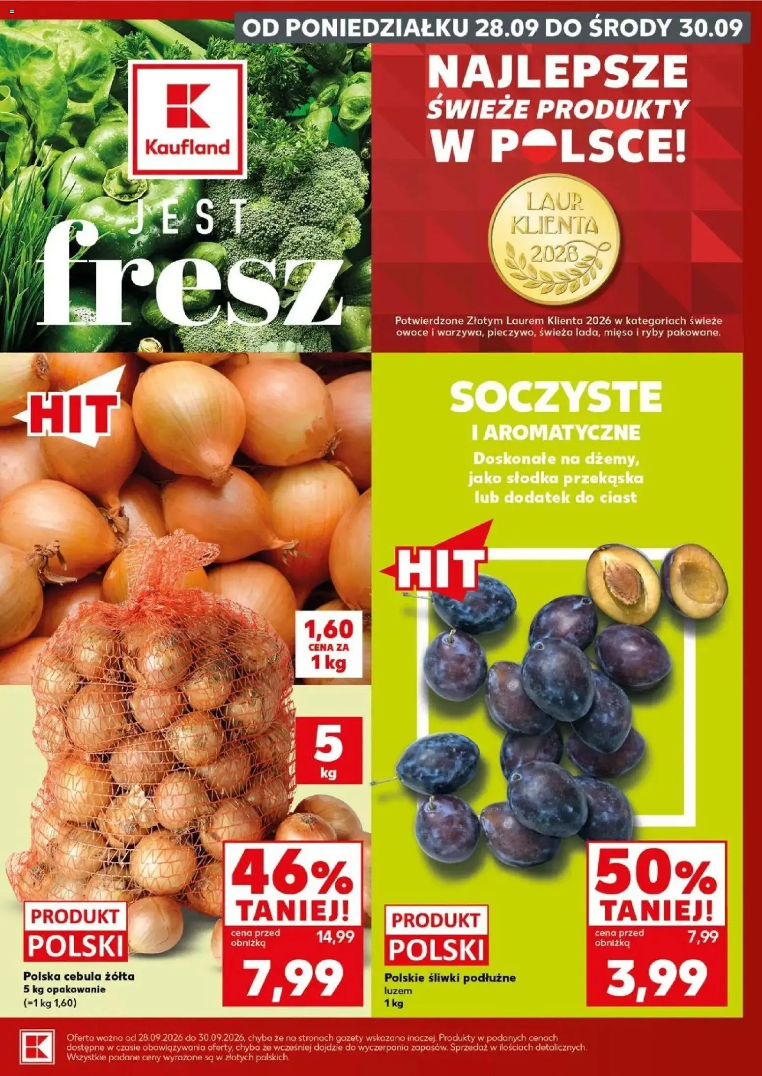 Kaufland gazetka - Mocny start od 28.09.2026 - od jutra PDF | Strona: 3