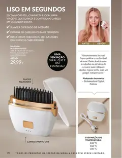 Pré-visualização Catálogo Avon Campanha 7 válido de 01/07/2026 | Página: 146 | Produtos: Cabo, USB, Modelador de cabelo, Bateria