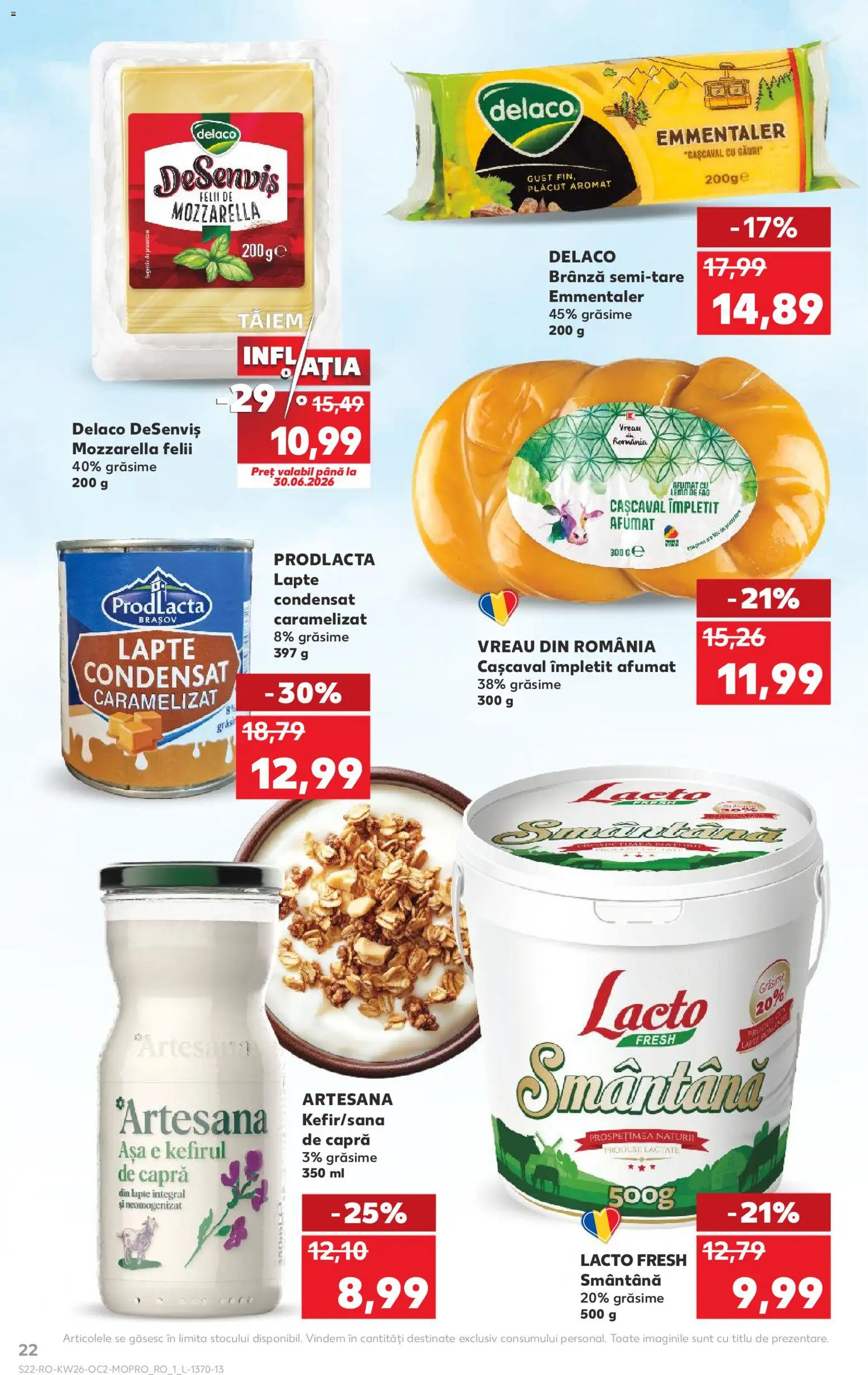 Noul catalog Kaufland – valabil de la 24.06.2026 | Pagină: 22