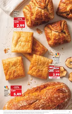 Ofertele Kaufland valabile de la 10.06.2026 | Pagină: 15 | Produse: Brânză, Pâine, Stafide