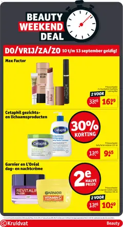 Kruidvat folder week 37 - Voorbeeld van een folder van Kruidvat, geldig van 08/09/2026 | Pagina: 60 | Producten: Blush, Vitamine C, Foundation, Kan