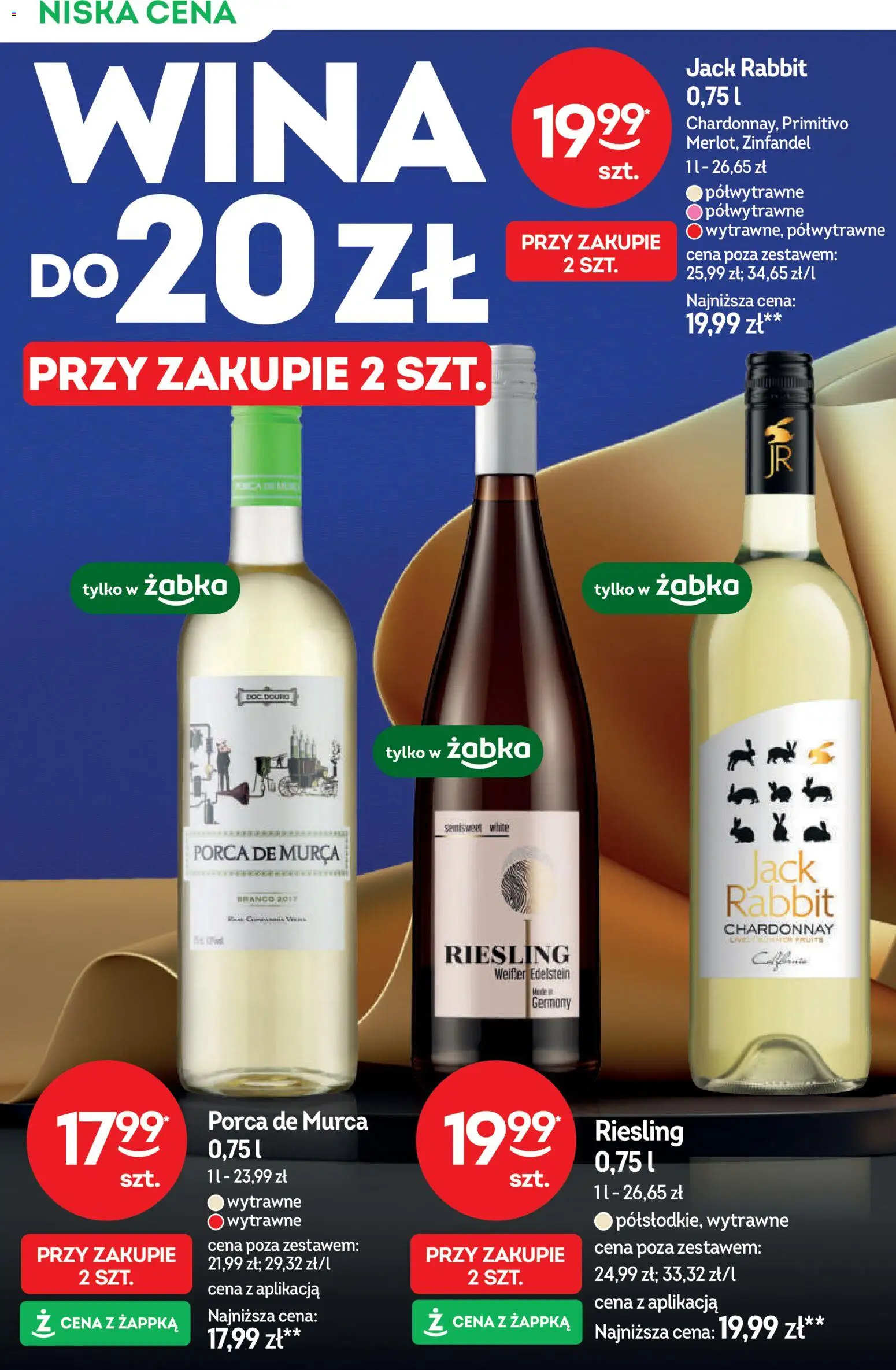 Żabka gazetka - Katalog win od 27.05.2026 | Strona: 6 | Produkty: Riesling, Chardonnay