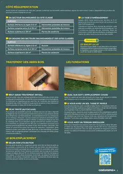 Castorama - Prévisualisation de Castorama Abri de jardin et serres valide à partir de 26/02/2026 | Page: 5 | Produits: Dalle, Outils, Parpaings, Lit