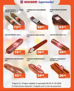 Ofertele Unicarm valabile de la 28.05.2026