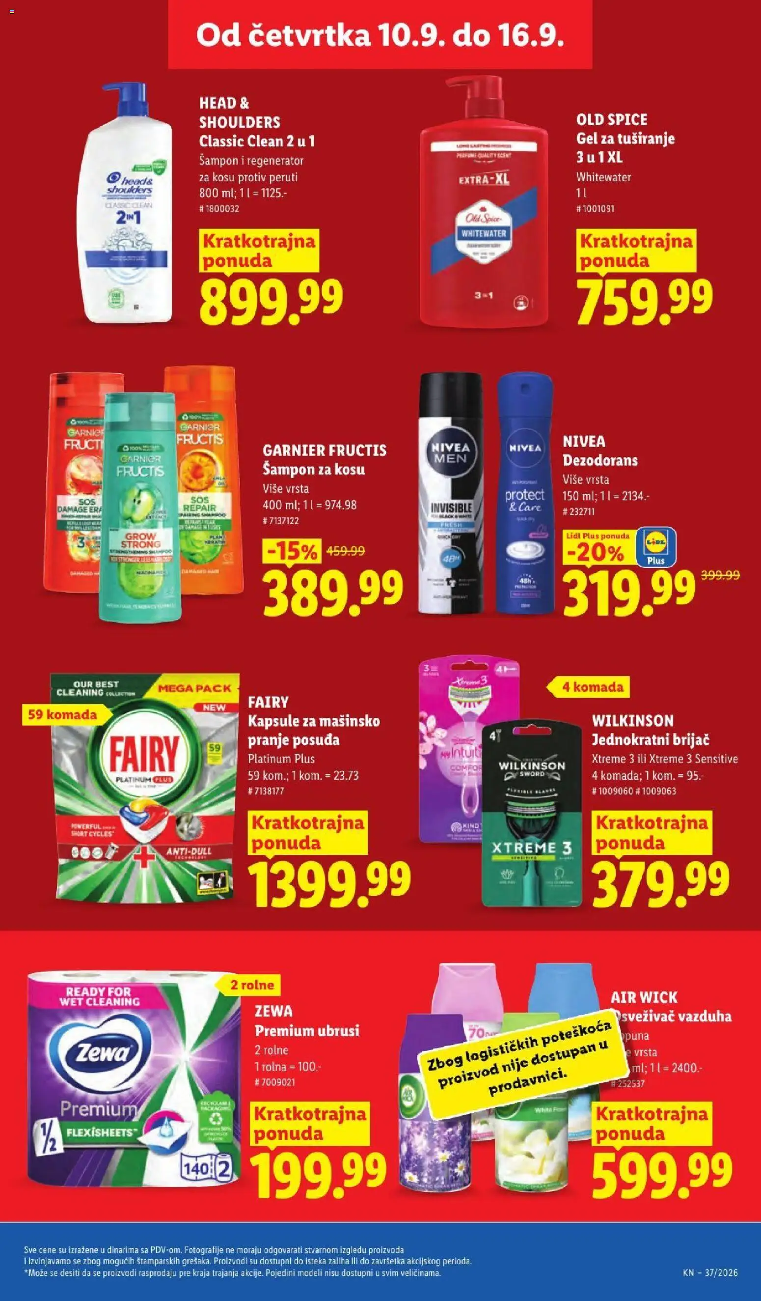 Lidl katalog - važi od 10.09.2026 | Strana: 37