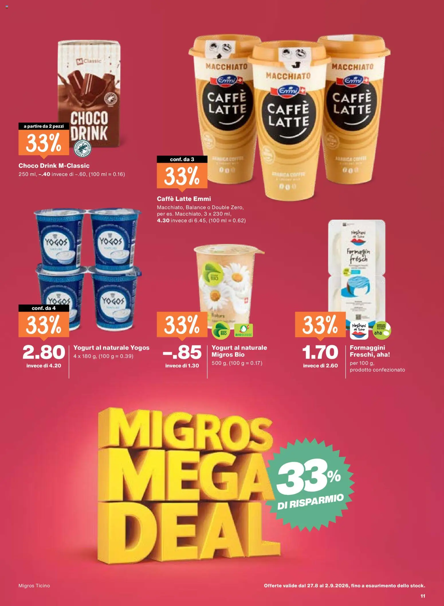 Migros aktionen IT – gültig ab 27.08.2026 | Seite: 11
