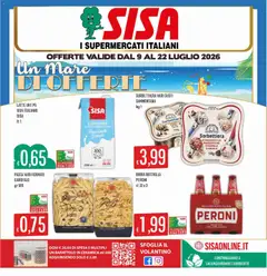 Anteprima del volantino SISA volantino Calabria valido a partire dal 09/07/2026