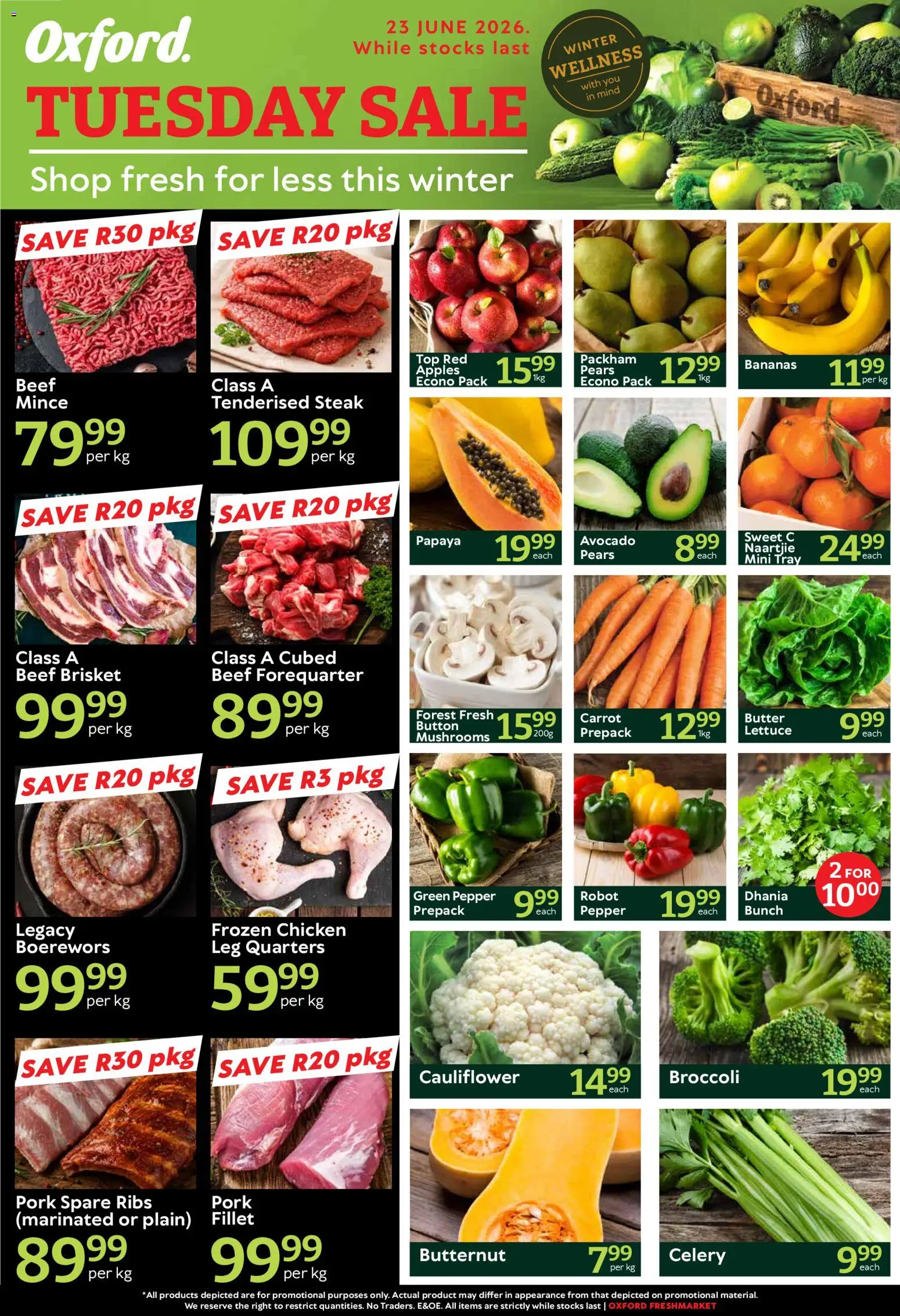 New Oxford Freshmarket catalogue – valid from 23/06/2026 | Page: 1