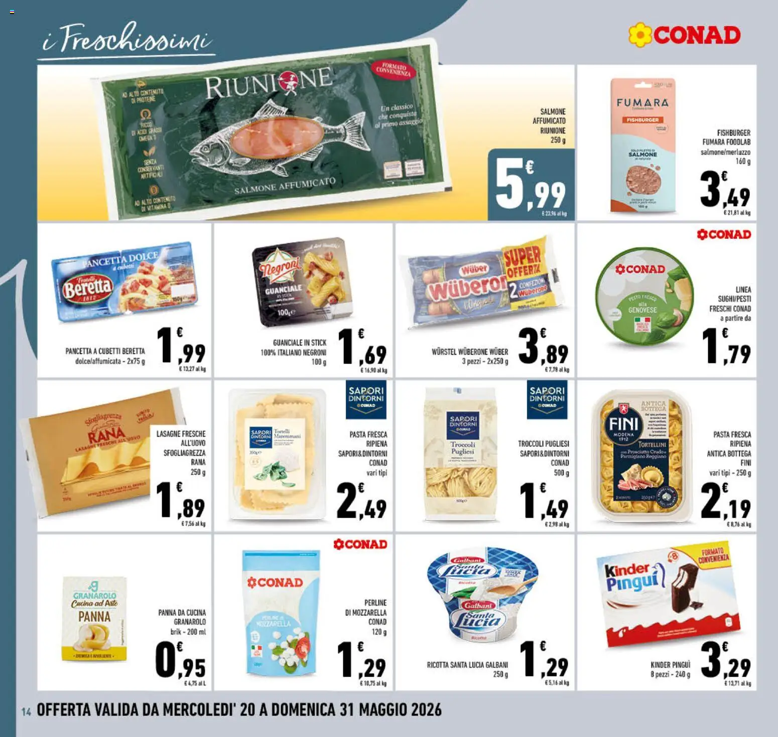Volantino Conad del 20.05.2026 | Pagina: 14