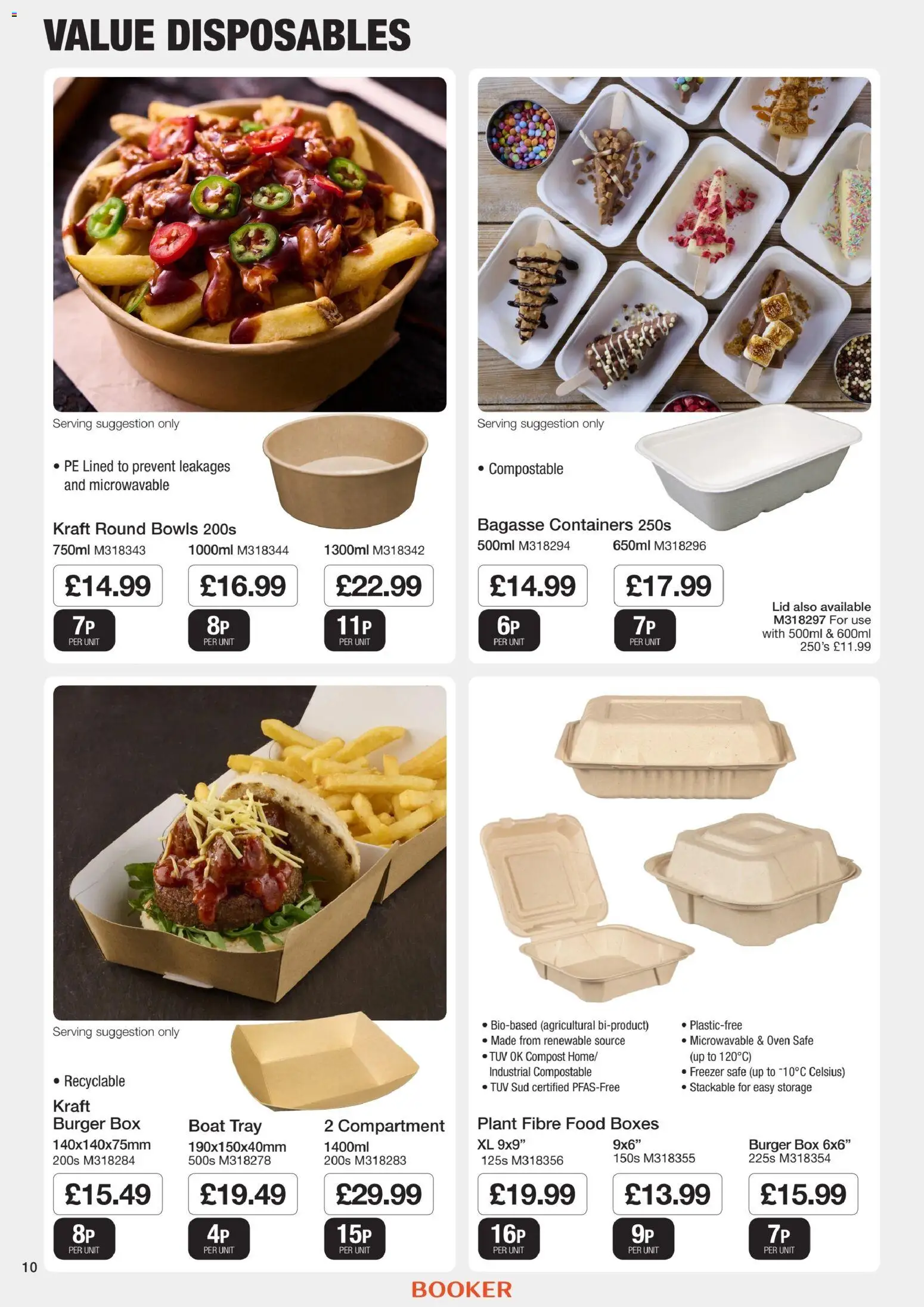 {H1} | Page: 10 | Products: Box, Burger, Freezer, Oven