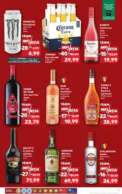 Kaufland RO Zalau - amely érvényes a következő dátumtól: 2026.07.01. | Oldal: 9 | Termékek: Whiskey, Jameson, Irish whiskey, Vodka