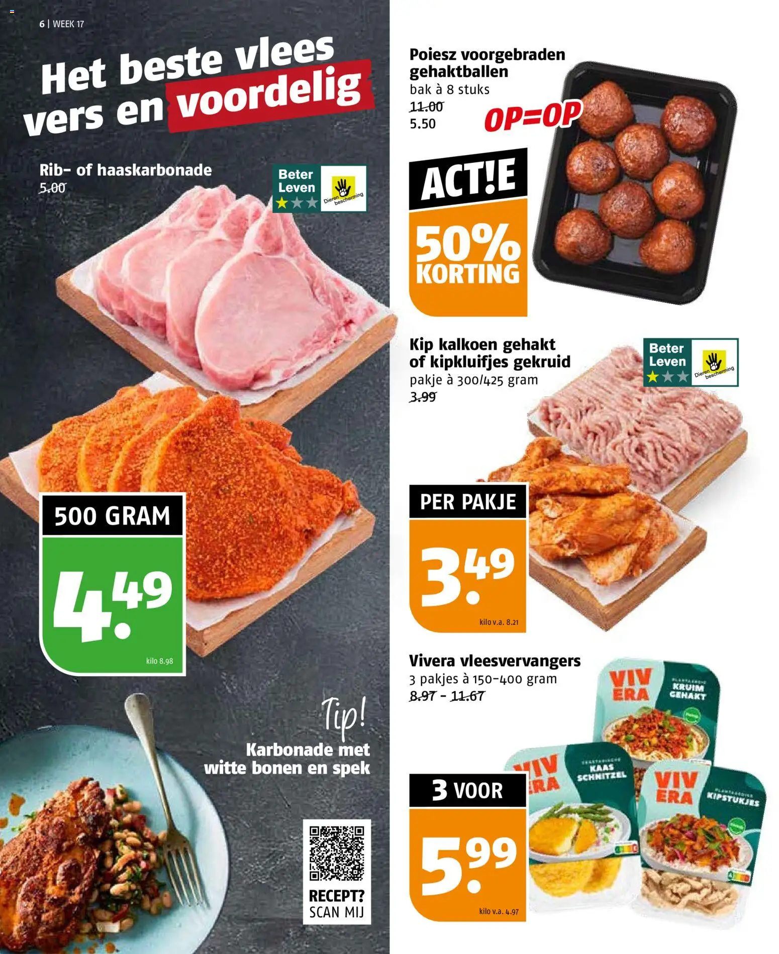{H1} | Pagina: 6 | Producten: Kaas, Kisperec, Gehakt, Schnitzel