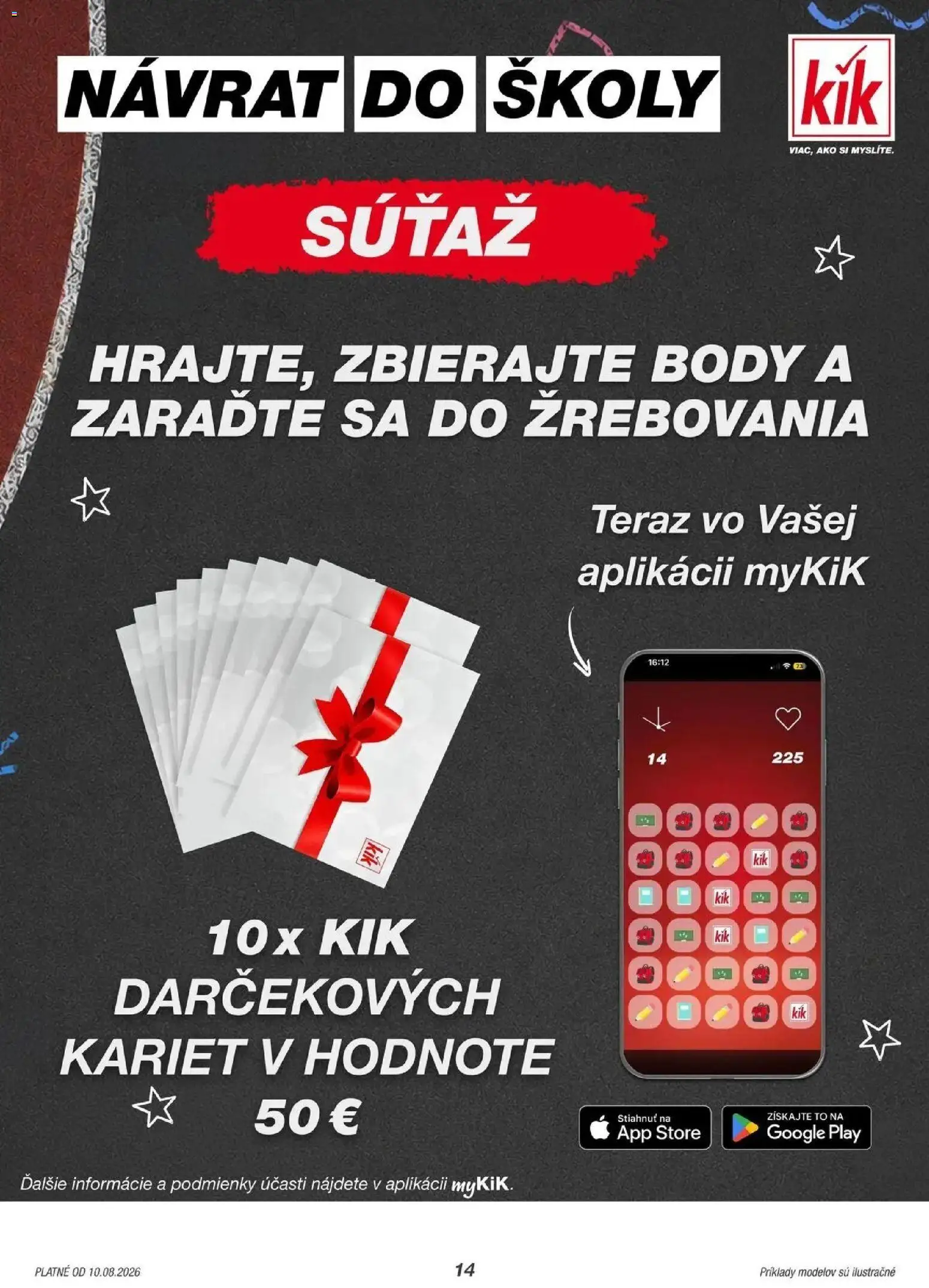 Kik - KiK leták platný do 16.08.2026 od 07.08.2026 → Aktuálny textil výpredaj online | Strana: 14
