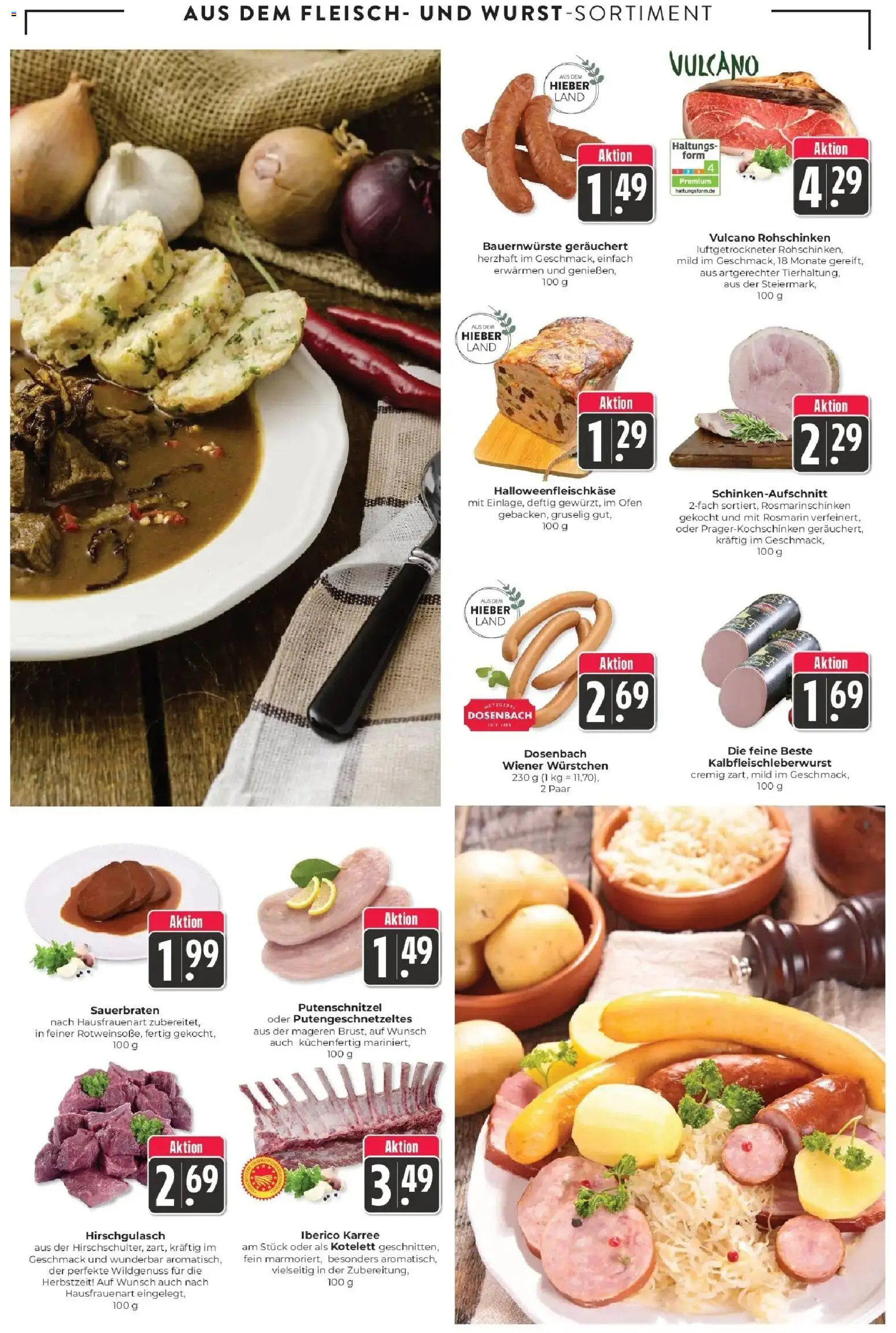 Edeka Prospekt Schliengen (ab 19.10.2026) » Angebote Online | Seite: 5 | Produkte: Ofen, Wiener wurstchen, Putenschnitzel, Fleisch