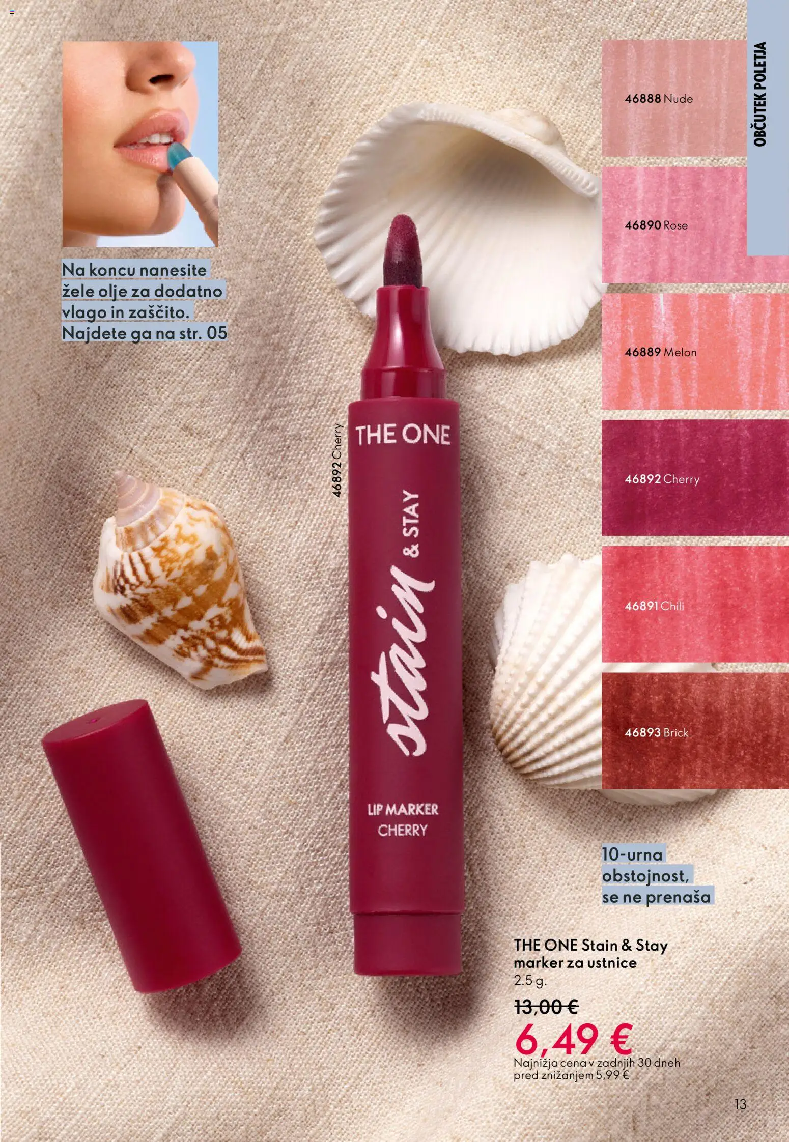 Novi Oriflame katalog ponudbe – veljaven od 03.06.2026 | Stran: 13 | Izdelki: Olje