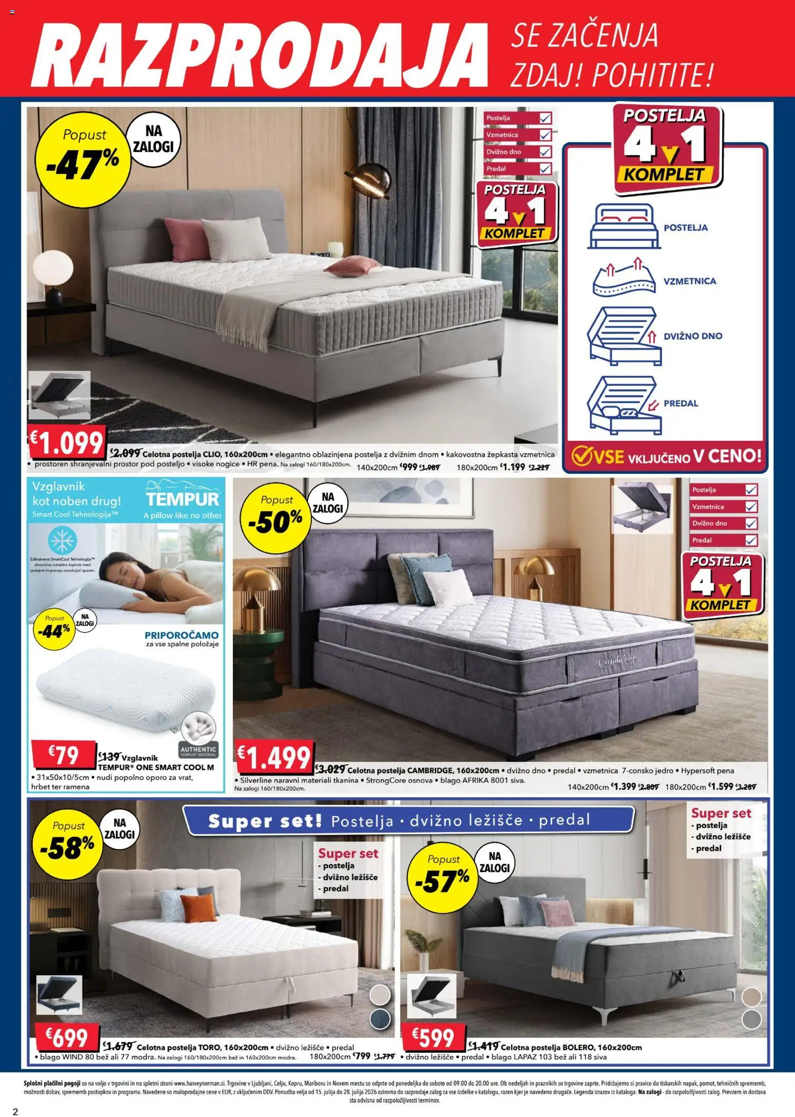 Novi Harvey Norman katalog ponudbe – veljaven od 15.07.2026 | Stran: 2