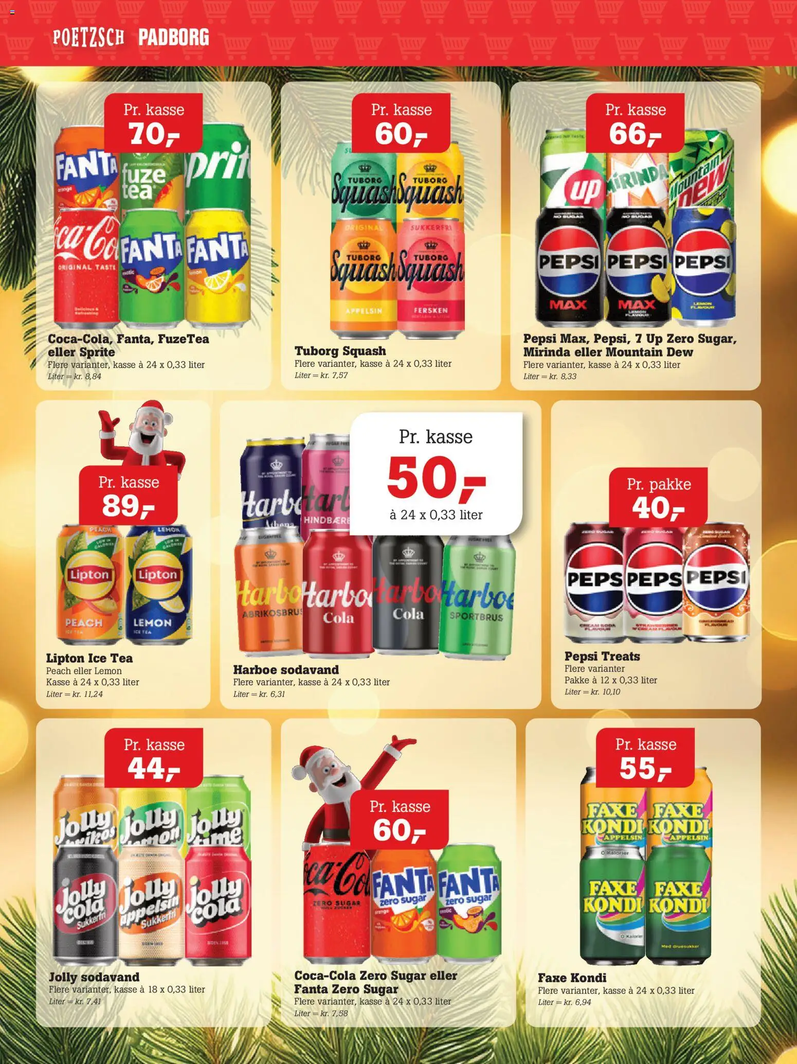 Poetzsch Padborg tilbudsavis – gyldig fra 29/10/2026 | Side: 39 | Produkter: Squash, Sodavand, Pepsi, Tuborg Squash