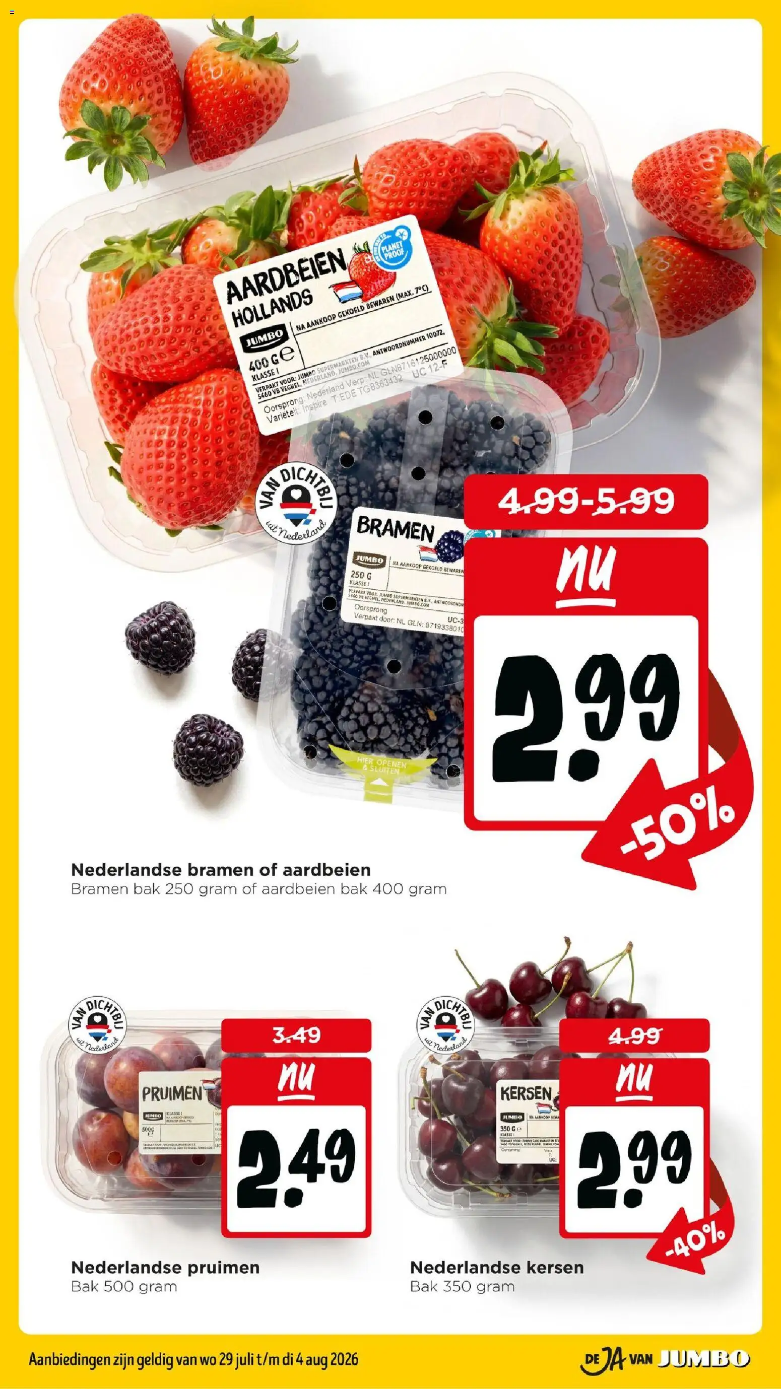{H1} | Pagina: 3 | Producten: Kersen, Aardbeien