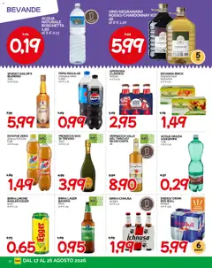 Anteprima del volantino HarDis volantino valido a partire dal 17/08/2026 | Pagina: 12 | Prodotti: Prosecco, Whisky, Red Bull, Birra Ichnusa