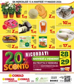 Anteprima del volantino MANDORLE SGUSCIATE TOSTATE AL NATURALE SENZA SALE FATINA, 150 g valido a partire dal 13.05.2026 | Pagina: 8
