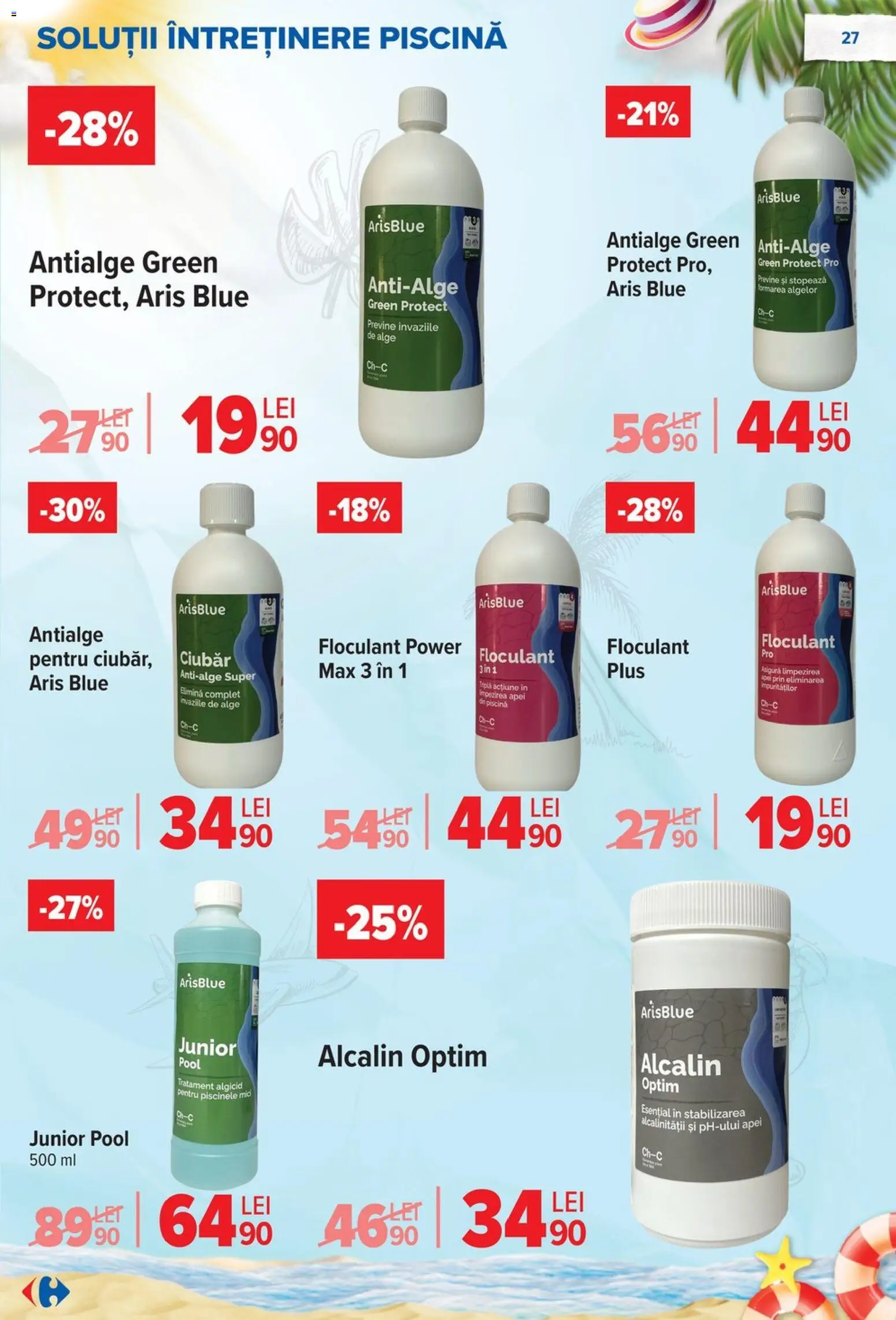 Noul catalog Carrefour – valabil de la 17.06.2026 | Pagină: 28 | Produse: Piscină