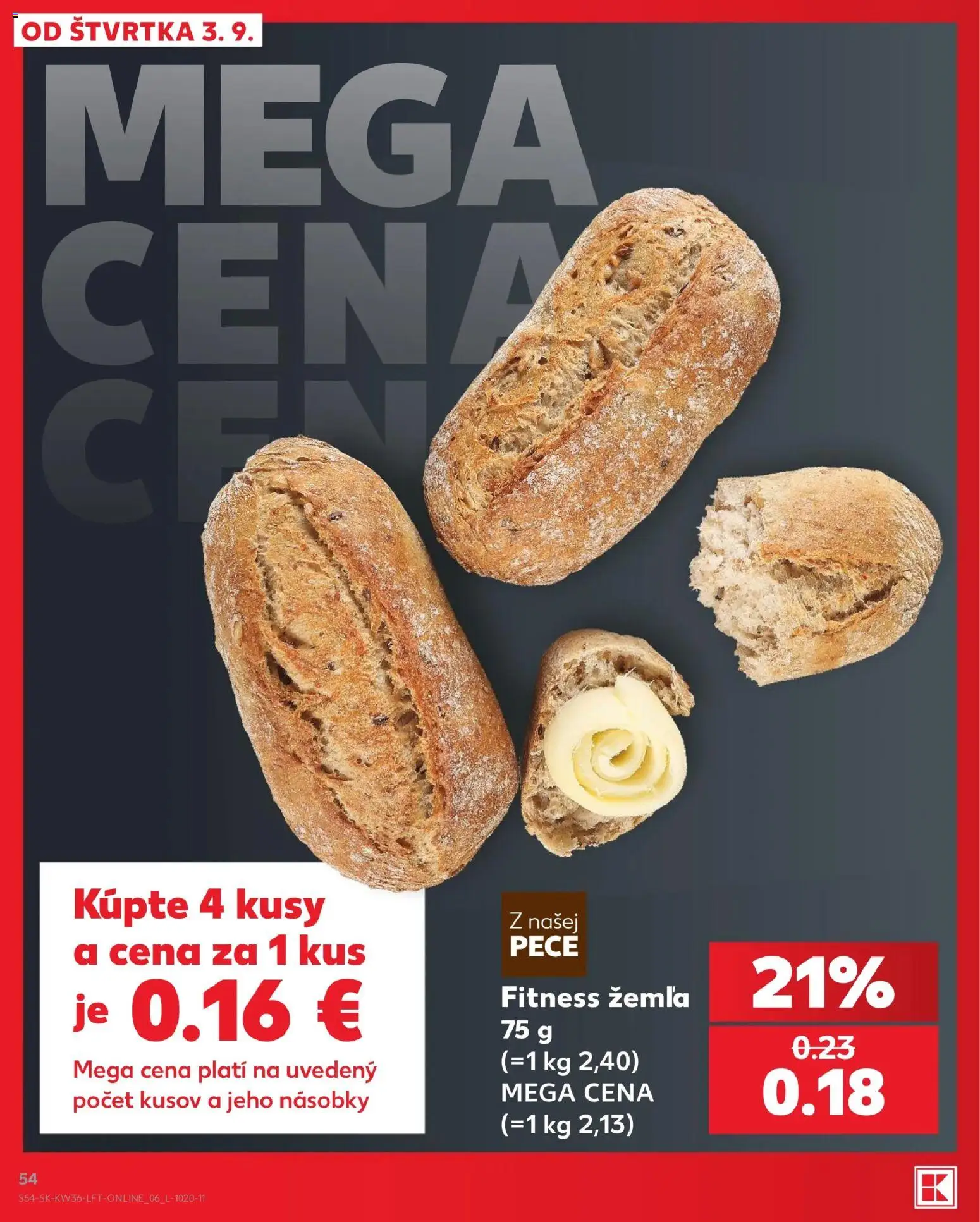 Nové Kaufland akcie – leták je platný od 03.09.2026 | Strana: 54