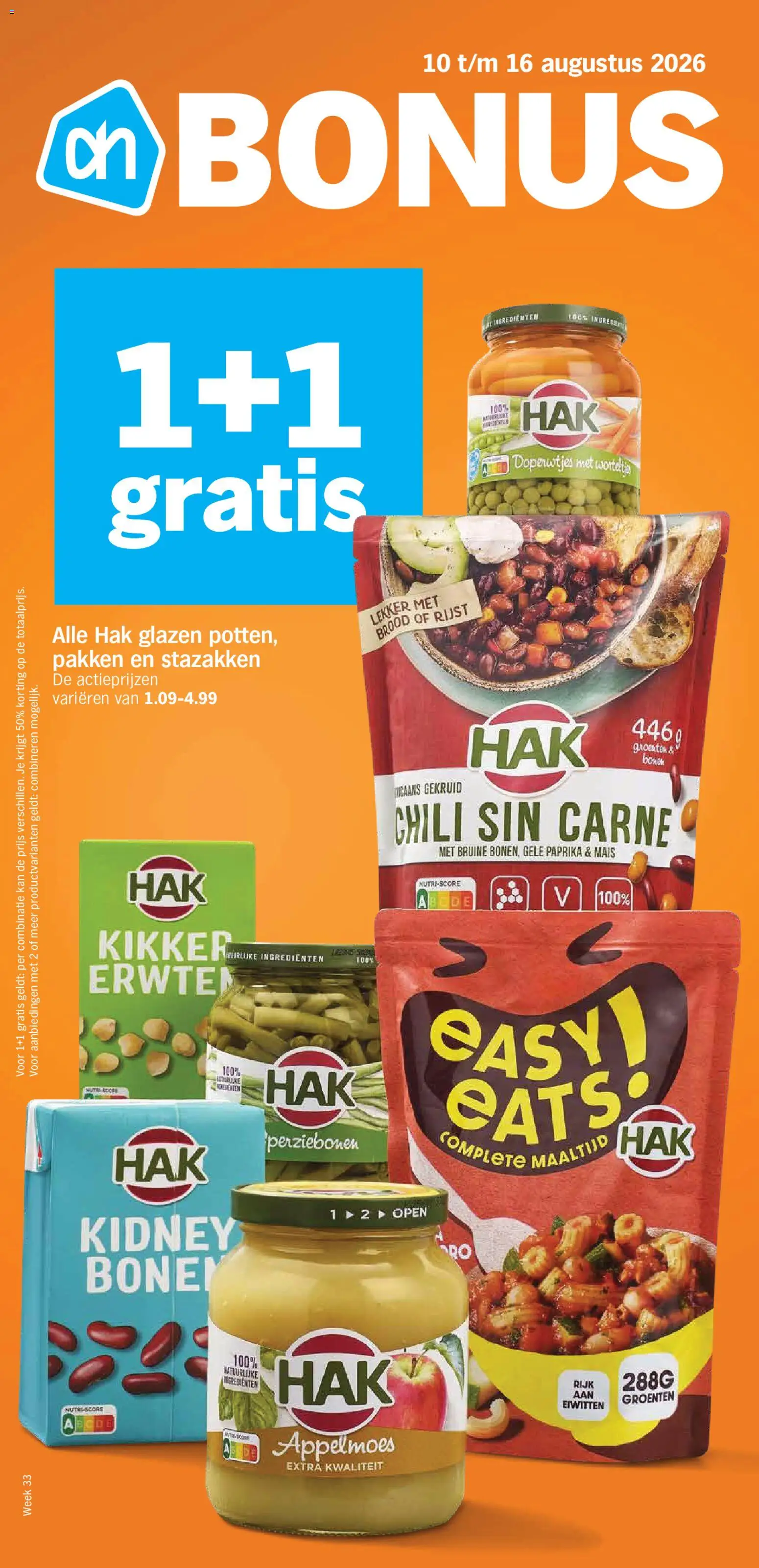 {H1} | Pagina: 1 | Producten: Kan, Paprika, Maïs, Bonen