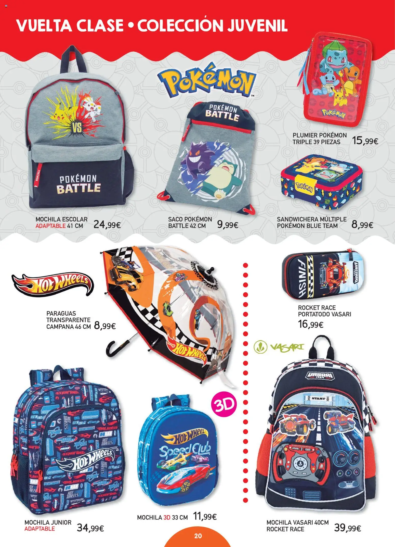 Toy Planet catálogo de Vuelta a Clase │ válido desde el 10/08/2026 | Página: 20 | Productos: Mochila, Sandwichera