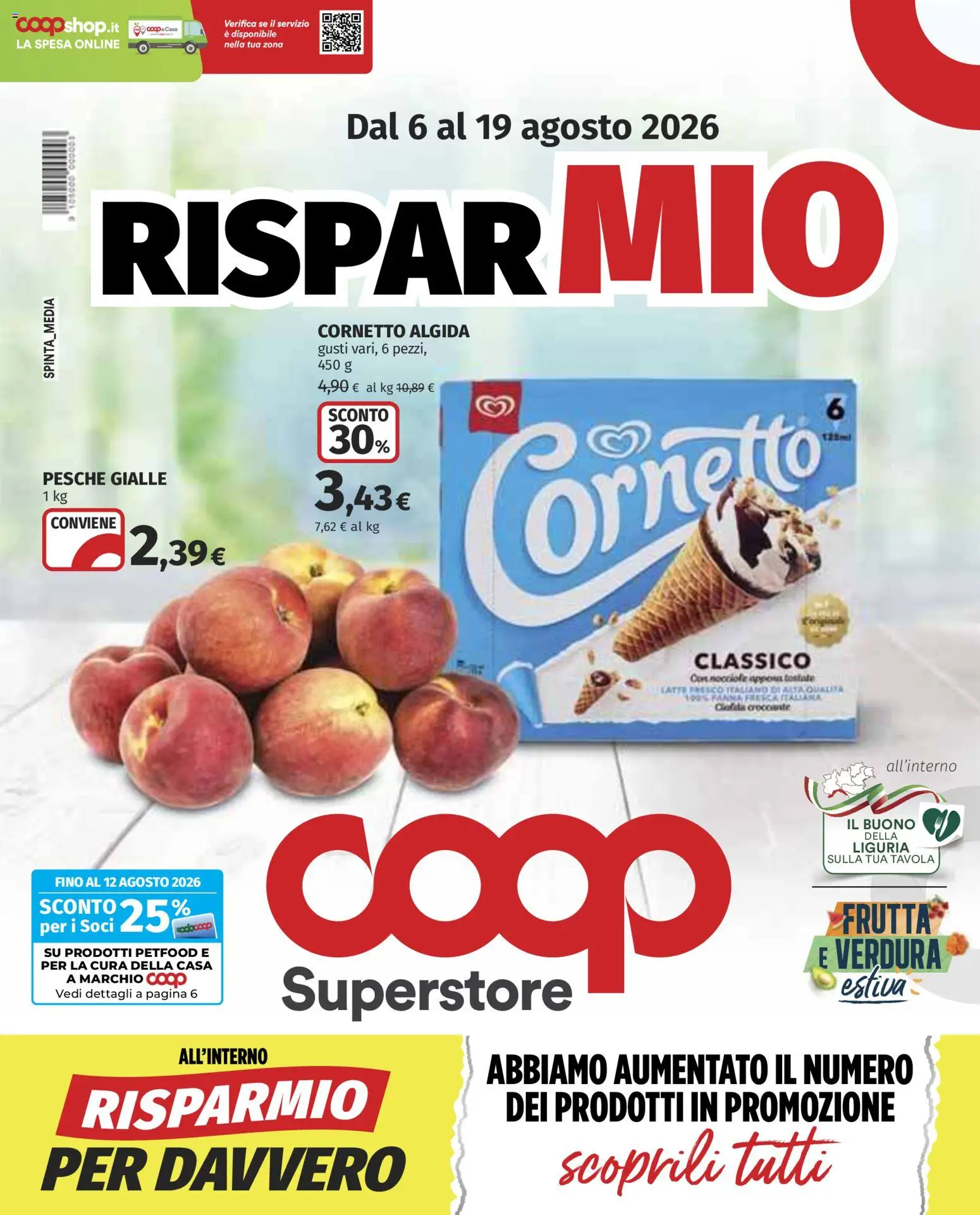 Volantino COOP del 06/08/2026 | Pagina: 1