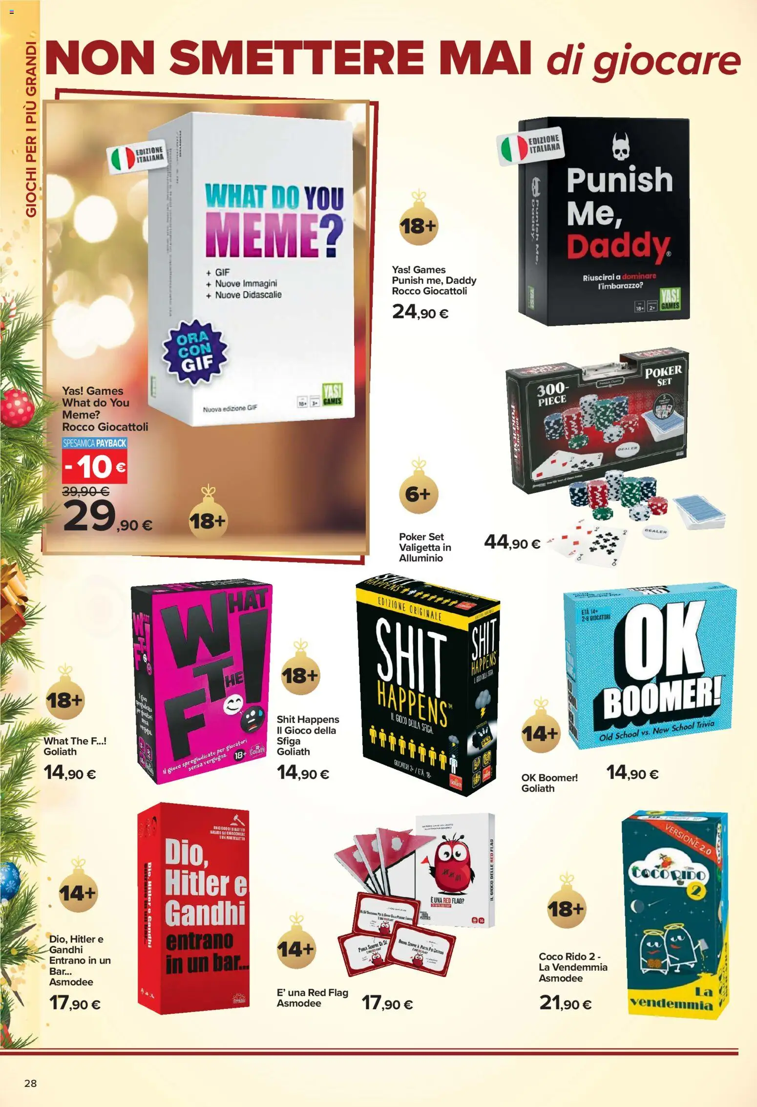 Volantino Carrefour del 23/10/2026 | Pagina: 28 | Prodotti: Giocattoli, The, Gioco, Valigetta